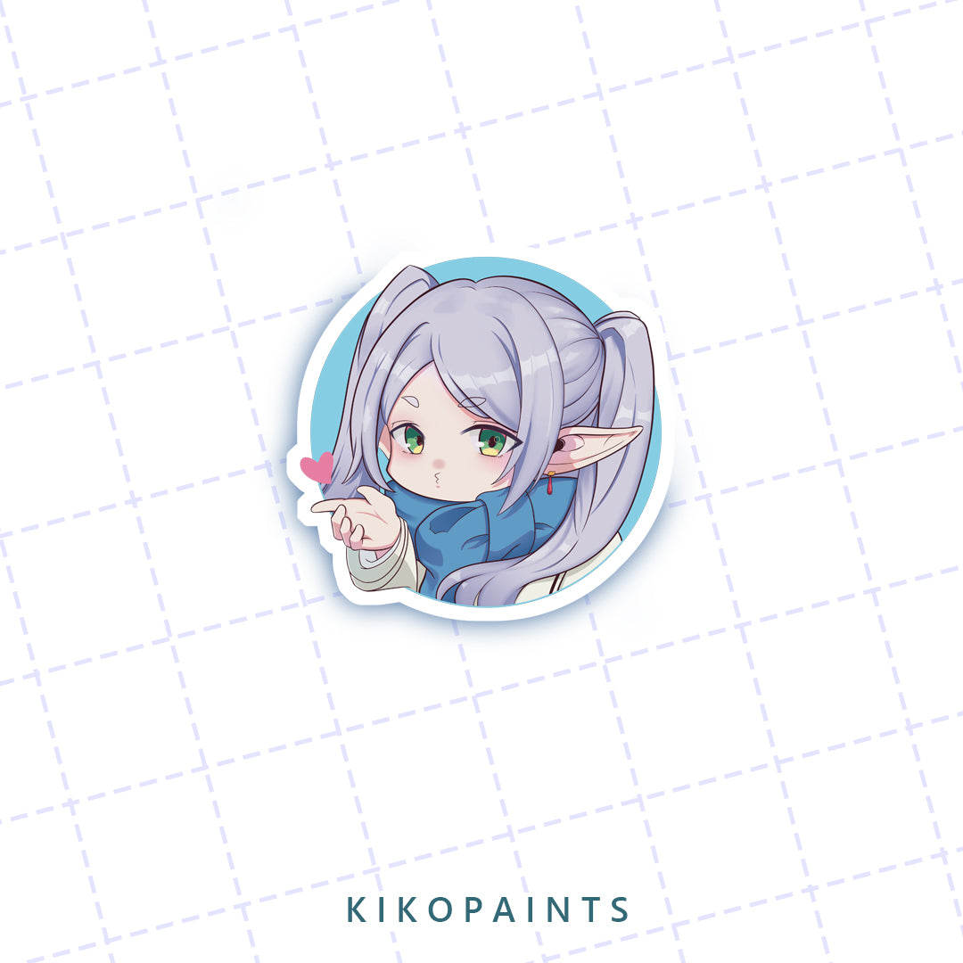 Elf's Kiss Sticker