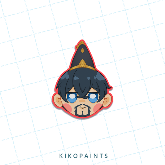 Bearded Witch Sticker