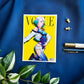 Cyber Lady Fashion Small Print