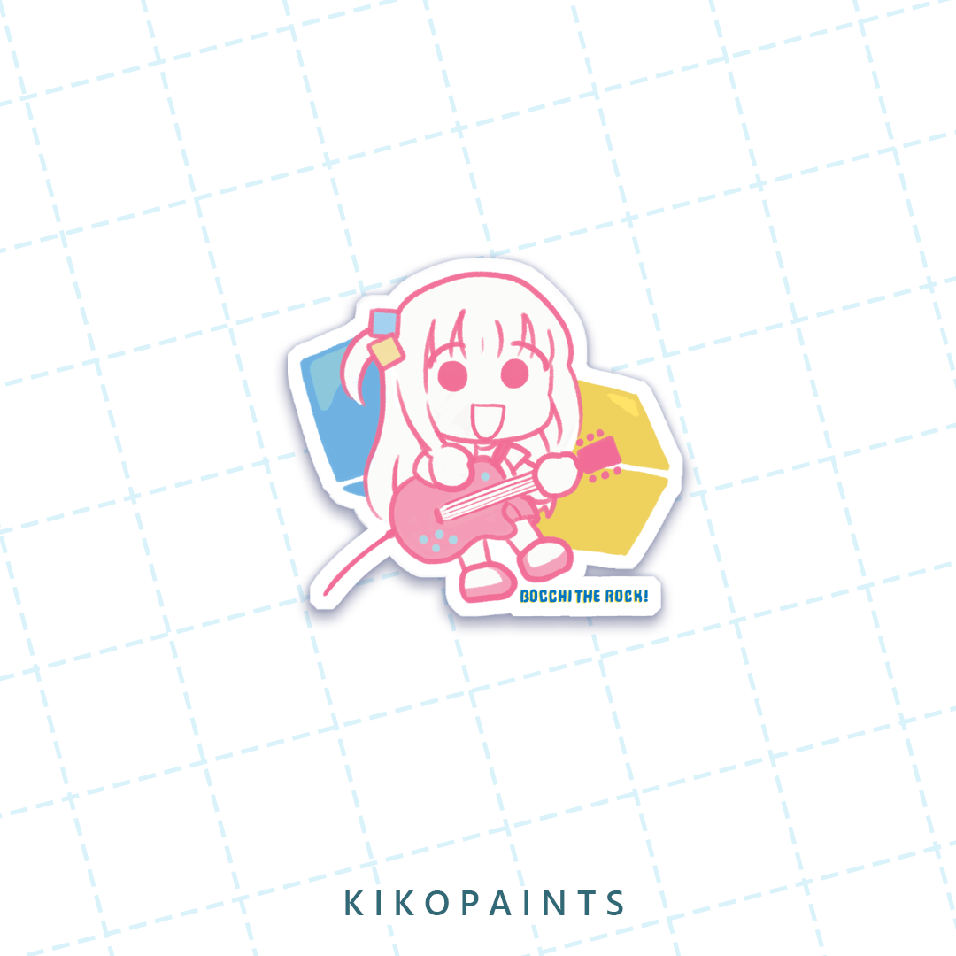 Guitarist Hitori Sticker