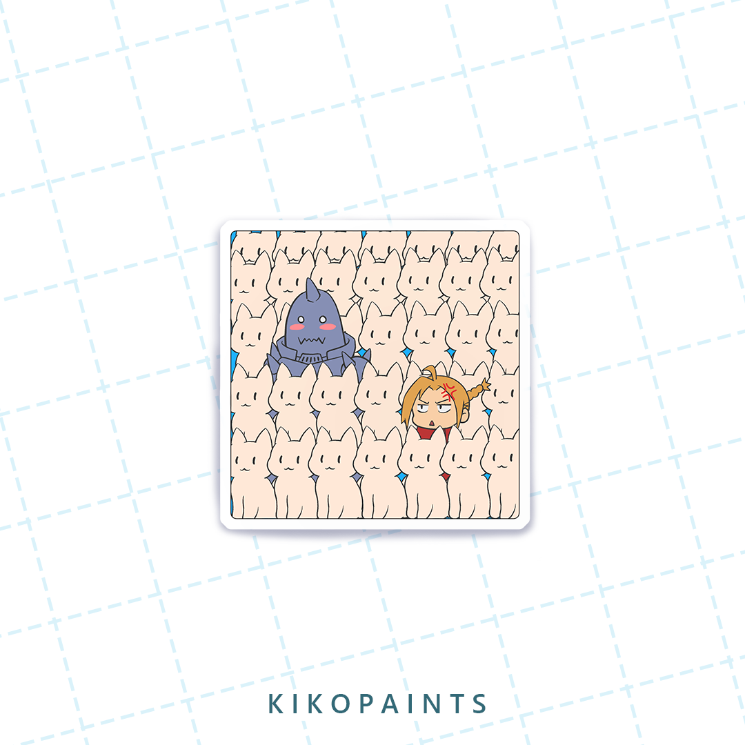 Filled With Cats Sticker
