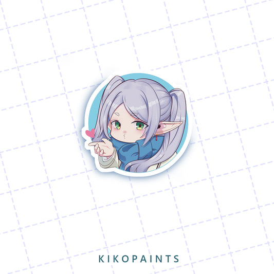 Elf's Kiss Sticker