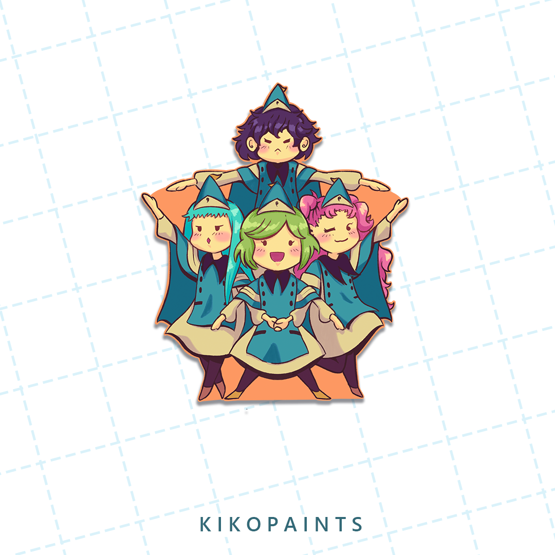 Witch Students Unite! Sticker