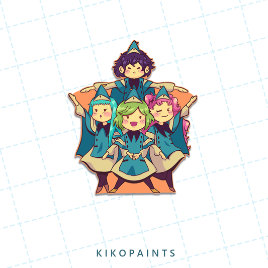 Witch Students Unite! Sticker